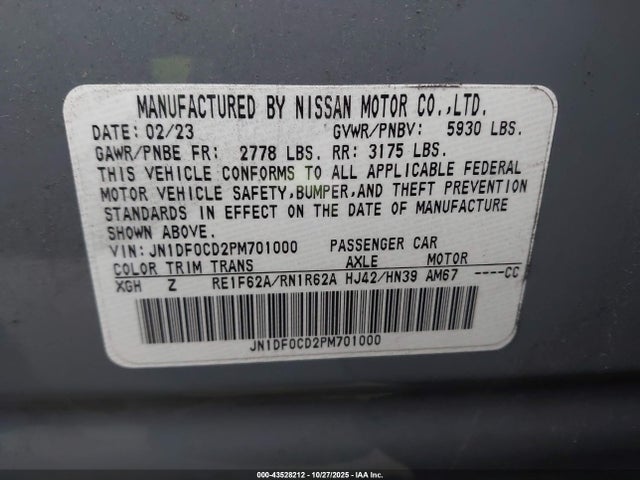 Nissan Ariya Platinum+ 2023 JN1DF0CD2PM701000 Image 9