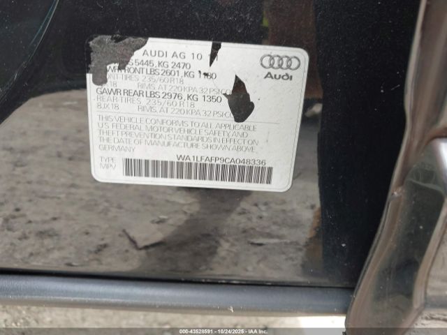 2012 AUDI Q5 WA1LFAFP9CA048336 Photo 8