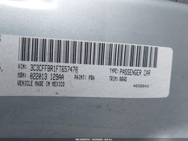 2015 FIAT 500 3C3CFFBR1FT657478 Photo 8