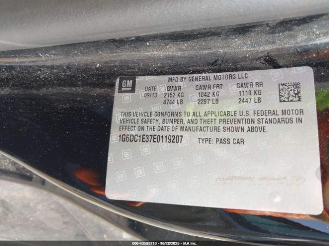 2014 CADILLAC CTS 1G6DC1E37E0119207 Photo 8