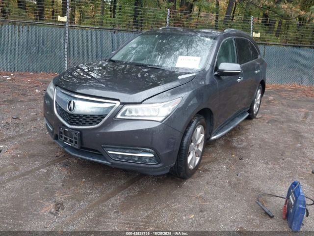 2014 ACURA MDX 5FRYD4H86EB019877 Photo 1