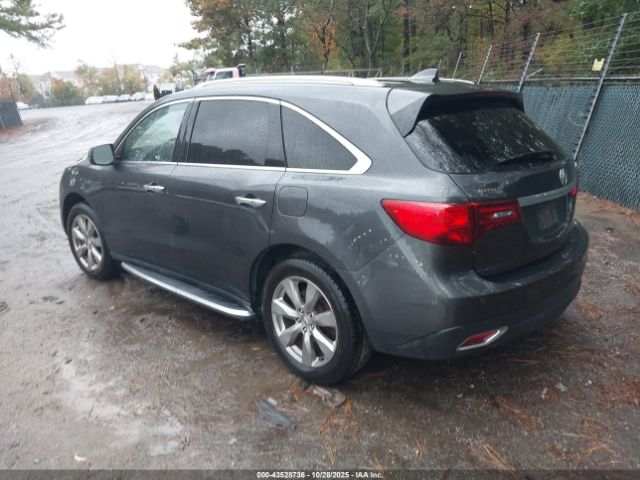 2014 ACURA MDX 5FRYD4H86EB019877 Photo 2
