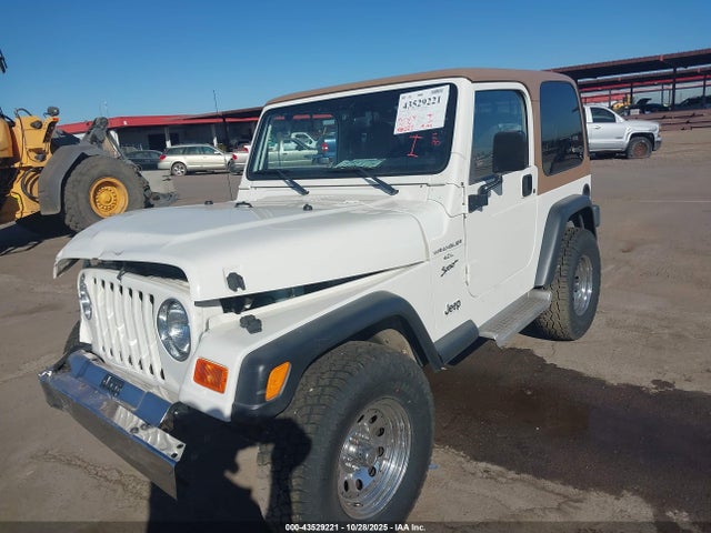 Auction sale of the 2000 Jeep Wrangler Sport, vin: 1J4FA49S6YP748610, lot number: 43529221