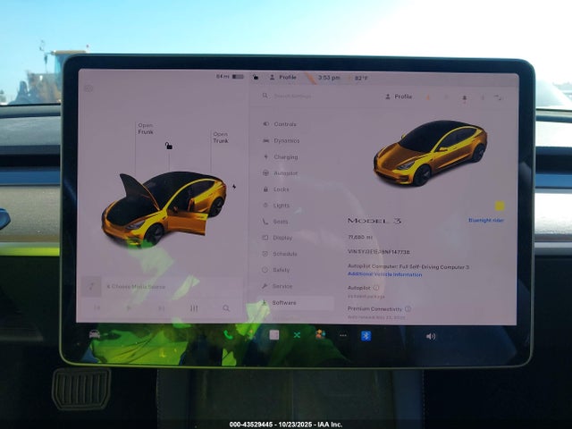 Tesla Model 3 Rear-wheel Drive 2022 5YJ3E1EA9NF147738 Image 18