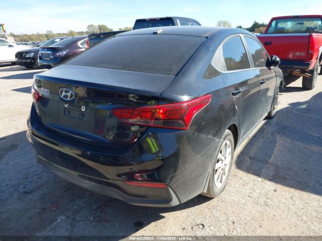 2021 HYUNDAI ACCENT 3KPC24A66ME137426 Photo 3