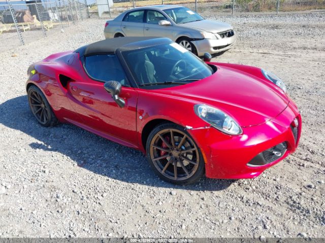 2016 ALFA ROMEO 4C SPIDER ZARBAAB49GM179157