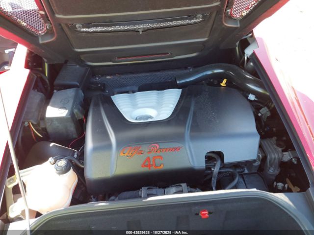 2016 ALFA ROMEO 4C SPIDER ZARBAAB49GM179157 Photo 9