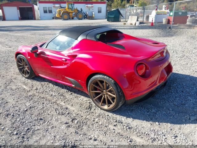 2016 ALFA ROMEO 4C SPIDER ZARBAAB49GM179157 Photo 2