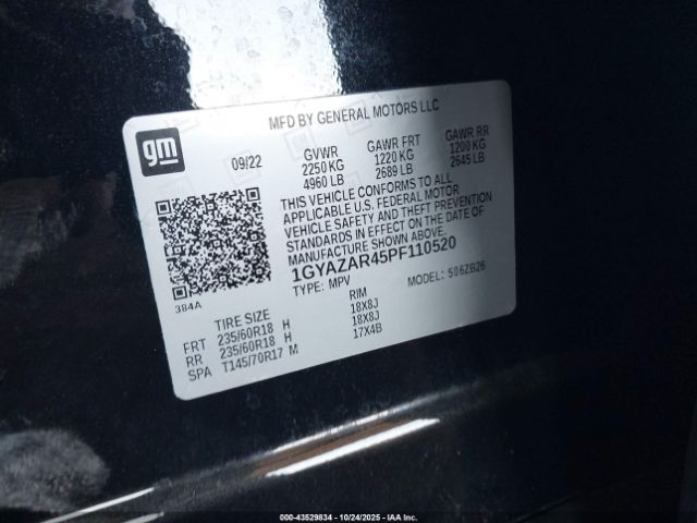 2023 CADILLAC XT4 1GYAZAR45PF110520 Photo 8