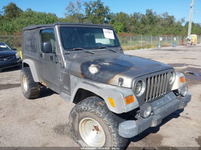 2006 JEEP WRANGLER 1J4FA44S36P713494