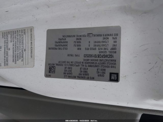 2013 CHEVROLET EXPRESS 2500 1GCWGFCB7D1902523 Photo 8