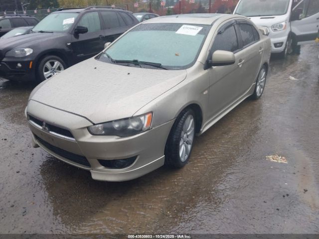 2008 MITSUBISHI LANCER JA3AU86U98U044762 Photo 1