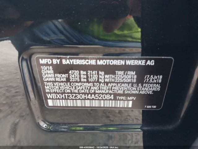 2017 BMW X1 WBXHT3Z30H4A52084 Photo 8