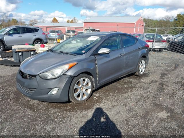 2011 HYUNDAI ELANTRA 5NPDH4AE0BH075931 Photo 1
