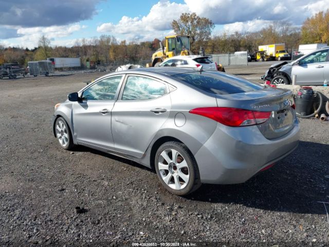 2011 HYUNDAI ELANTRA 5NPDH4AE0BH075931 Photo 2