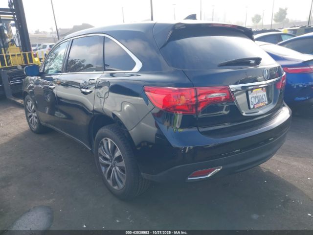 2015 ACURA MDX 5FRYD3H45FB002836 Photo 2