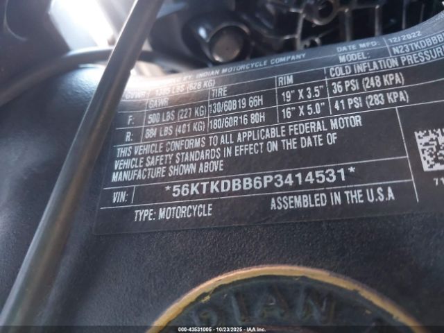 2023 INDIAN MOTORCYCLE CO. ROADMASTER 56KTKDBB6P3414531 Photo 9