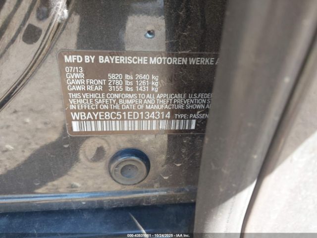 2014 BMW ALPINA B7 WBAYE8C51ED134314 Photo 8