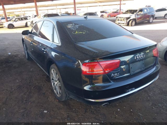 2013 AUDI A8 L WAURGAFD3DN005167 Photo 2