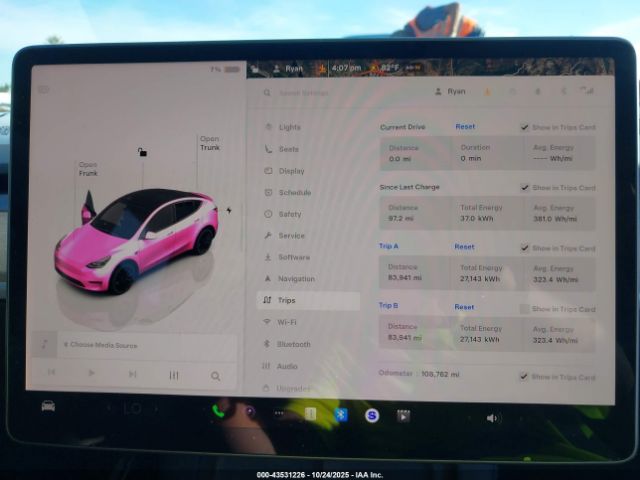 2022 TESLA MODEL Y 7SAYGDEF9NF492932 Photo 6