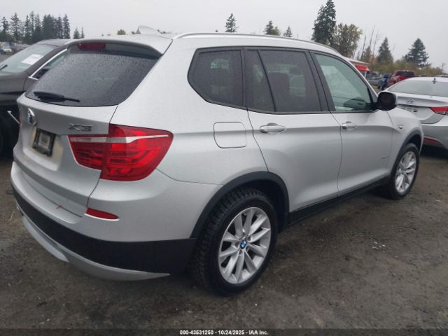 2014 BMW X3 5UXWX9C53E0D30581 Photo 3