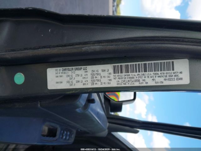 2012 JEEP LIBERTY 1C4PJLAK7CW168586 Photo 8