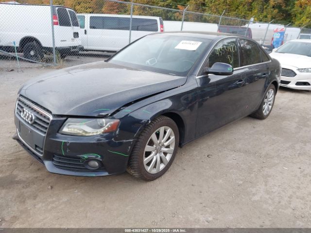 2012 AUDI A4 WAUBFAFL5CN019565 Photo 1
