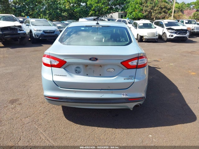 43531428 :رقم المزاد ، 3FA6P0LU9ER270264 vin ، 2014 Ford Fusion Hybrid Se مزاد بيع