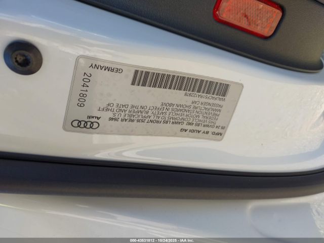 2024 AUDI A5 SPORTBACK WAUFACF51RA122978 Photo 8