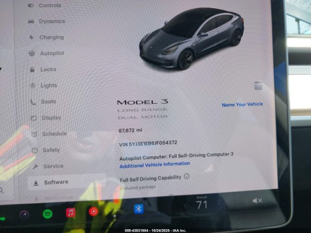 2018 TESLA MODEL 3 5YJ3E1EB6JF054372 Photo 6
