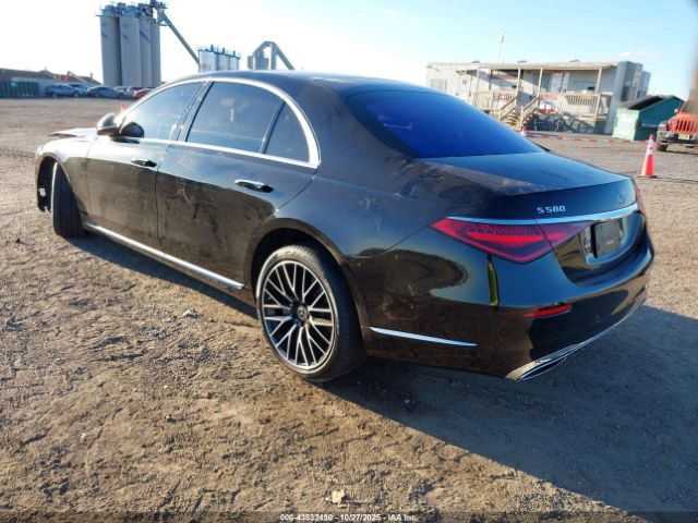 2024 MERCEDES-BENZ S 580 W1K6G7GB1RA254691 Photo 2