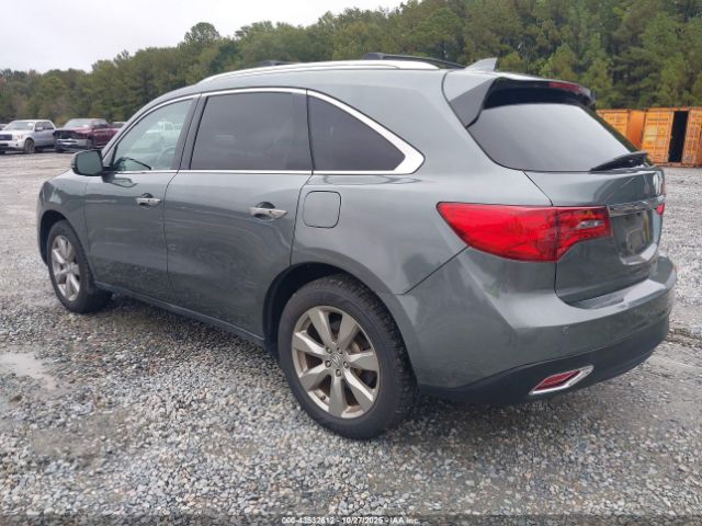 2014 ACURA MDX 5FRYD4H89EB039394 Photo 2