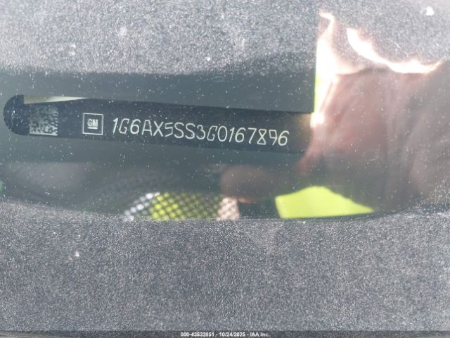 2016 CADILLAC CTS 1G6AX5SS3G0167896 Photo 8