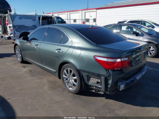 2007 LEXUS LS 460 JTHBL46F375040300 Photo 2