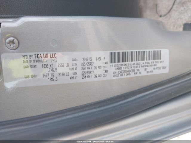 2017 DODGE GRAND CARAVAN 2C4RDGBG0HR843860 Photo 8