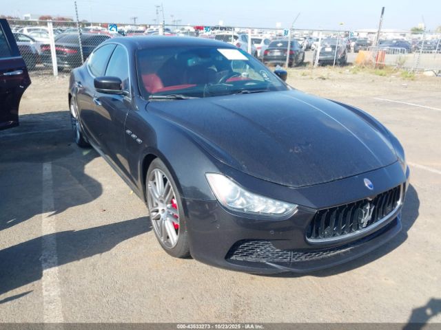 2014 MASERATI GHIBLI ZAM57RTA3E1090171