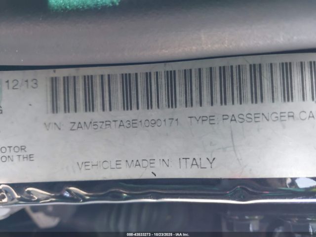 2014 MASERATI GHIBLI ZAM57RTA3E1090171 Photo 8