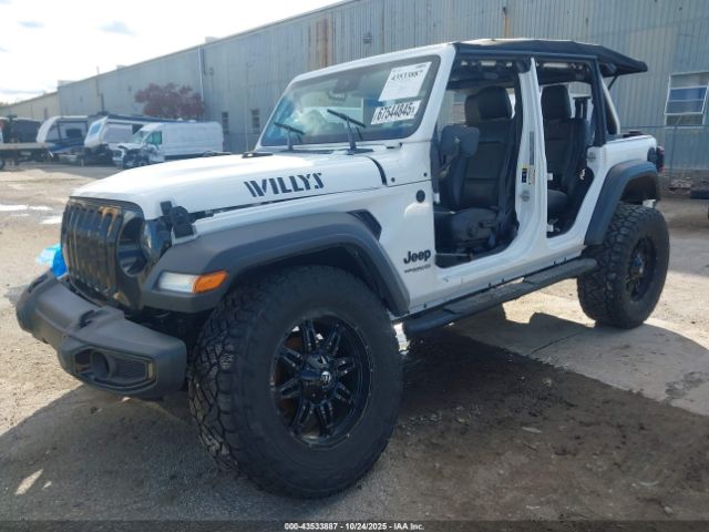 2022 JEEP WRANGLER UNLIMITED 1C4HJXDG6NW154653 Photo 1