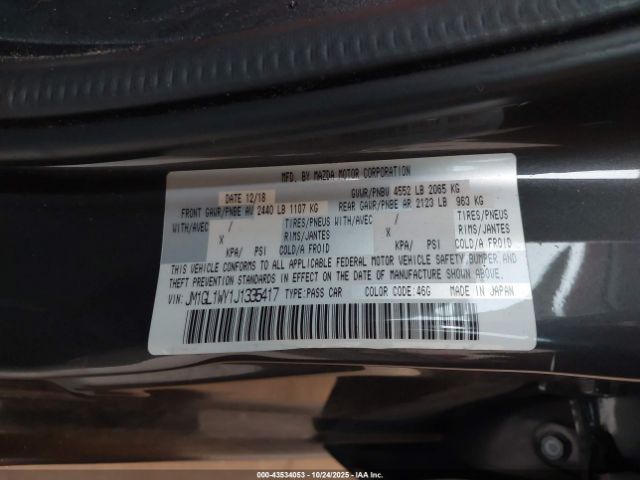 2018 MAZDA MAZDA6 JM1GL1WY1J1335417 Photo 8