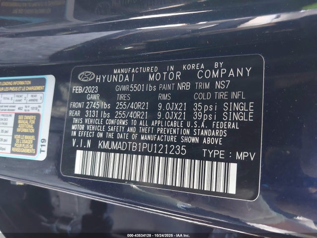 2023 GENESIS GV70 KMUMADTB1PU121235 Photo 8