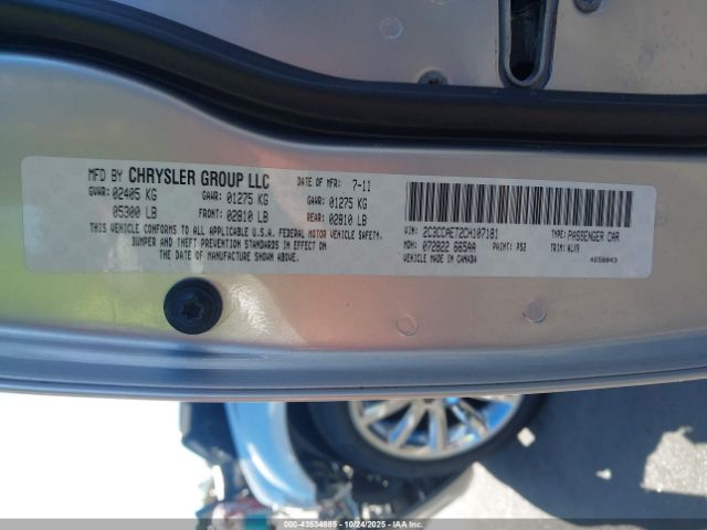 2012 CHRYSLER 300C 2C3CCAET2CH107181 Photo 8