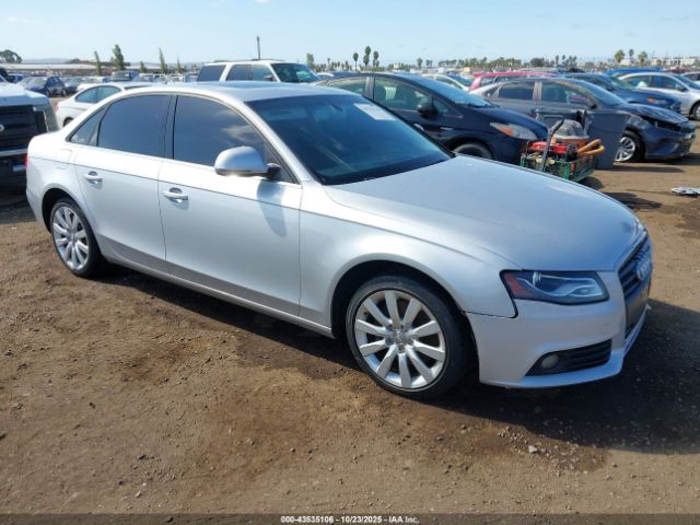 2009 AUDI A4 WAUSF78K89N014781
