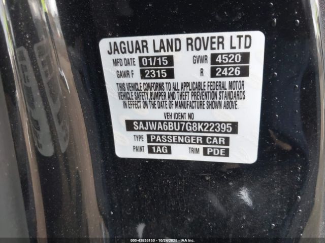 2016 JAGUAR F-TYPE SAJWA6BU7G8K22395 Photo 8