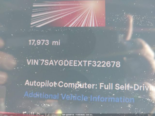 2026 TESLA MODEL Y 7SAYGDEEXTF322678 Photo 8