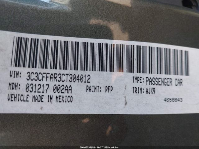 2012 FIAT 500 3C3CFFAR3CT304012 Photo 8