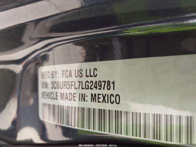 2020 RAM 2500 3C6UR5FL7LG249781 Photo 8