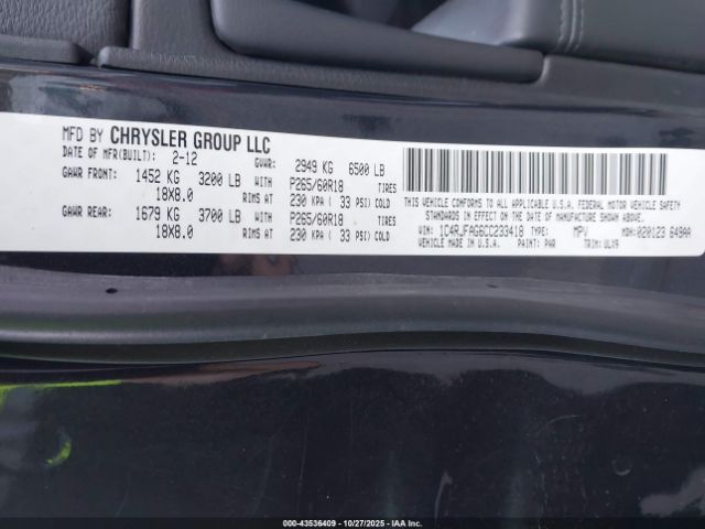2015 JEEP GRAND CHEROKEE 1C4RJFAG9FC659897 Photo 8