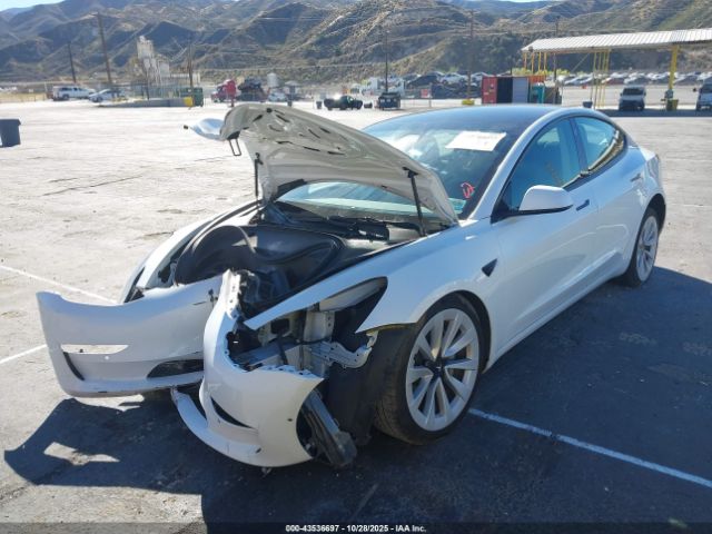 2022 TESLA MODEL 3 5YJ3E1EB3NF133200 Photo 1