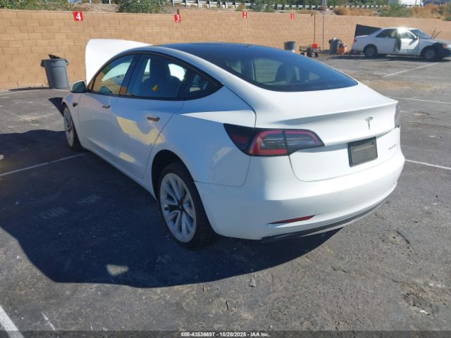 2022 TESLA MODEL 3 5YJ3E1EB3NF133200 Photo 2