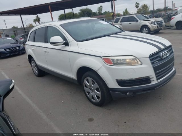 2007 AUDI Q7 WA1BY74L27D045355
